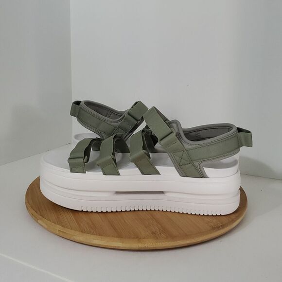 Nike Icon Classic Sandal -  Light Army and Jade Horizon Women's Size 11 - Picture 6 of 11